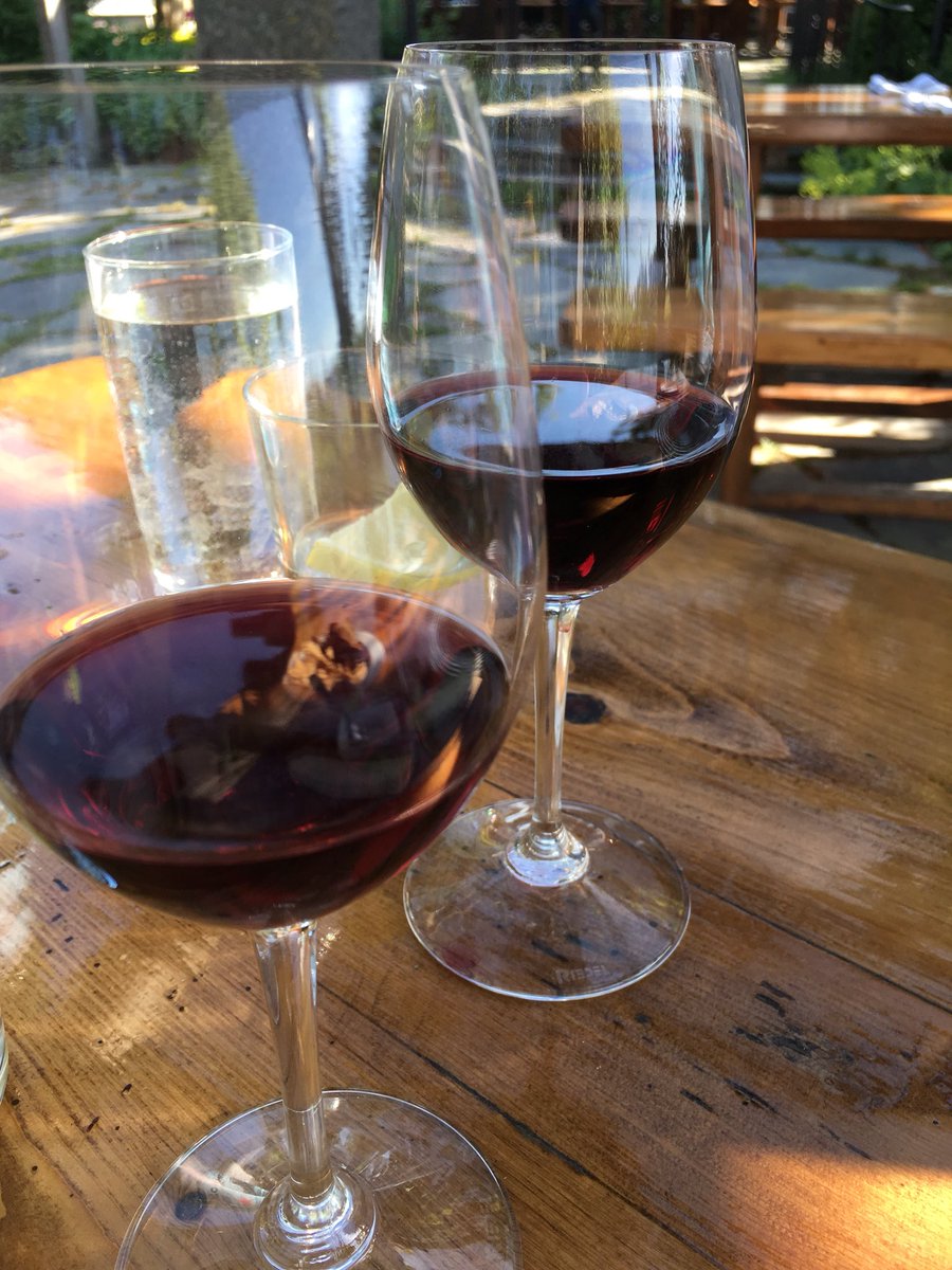 ScottsGrapevine's tweet photo. Amazing Beaujolais wine with charcuterie and Wagyu carpaccio on the pergola at LeCaveau. https://t.co/2Jekr799Mn