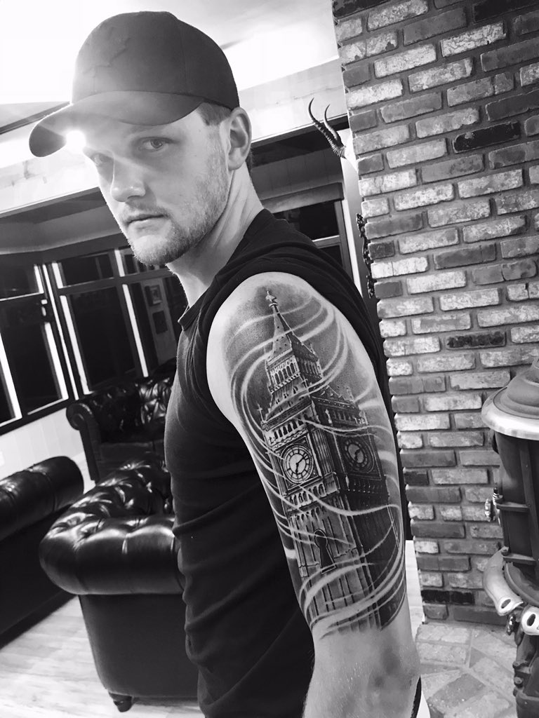 Thanks to Fabio at Bay Ink Tattoos for doing a great job. Can't wait to finish it in the next couple Days!