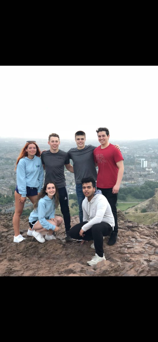 A lovely evening climb with ih boiz #icansummit2018 #edinburgh #arthursseat