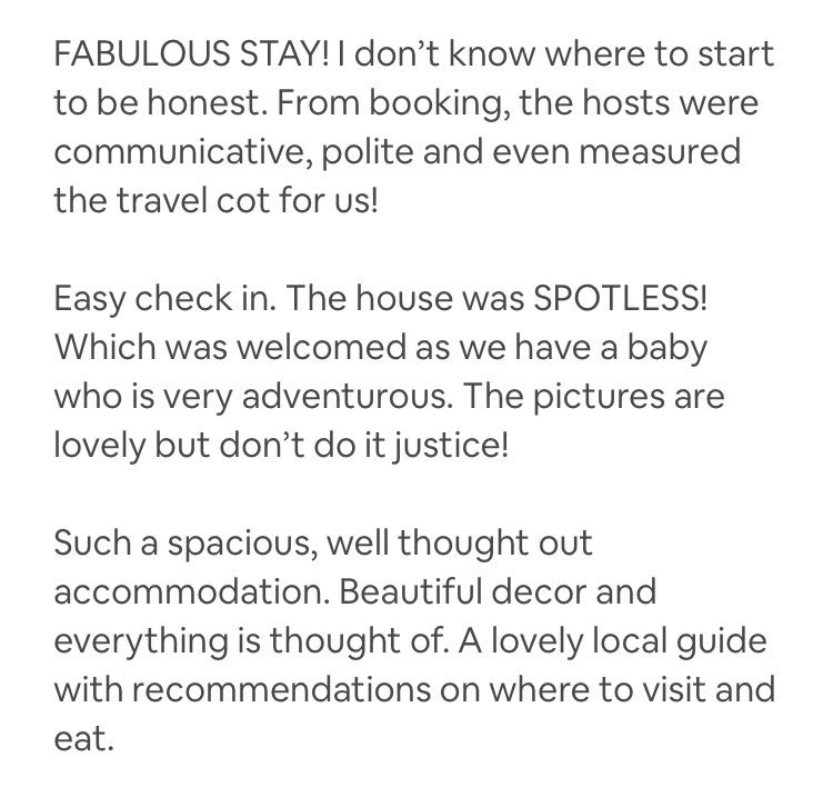 WildernessRooms's tweet photo. Yay! One year after we launched in #cliftonville it’s still a massive buzz to get great reviews like this. #LoveMargate #airbnb https://t.co/kDbqRISzxI
