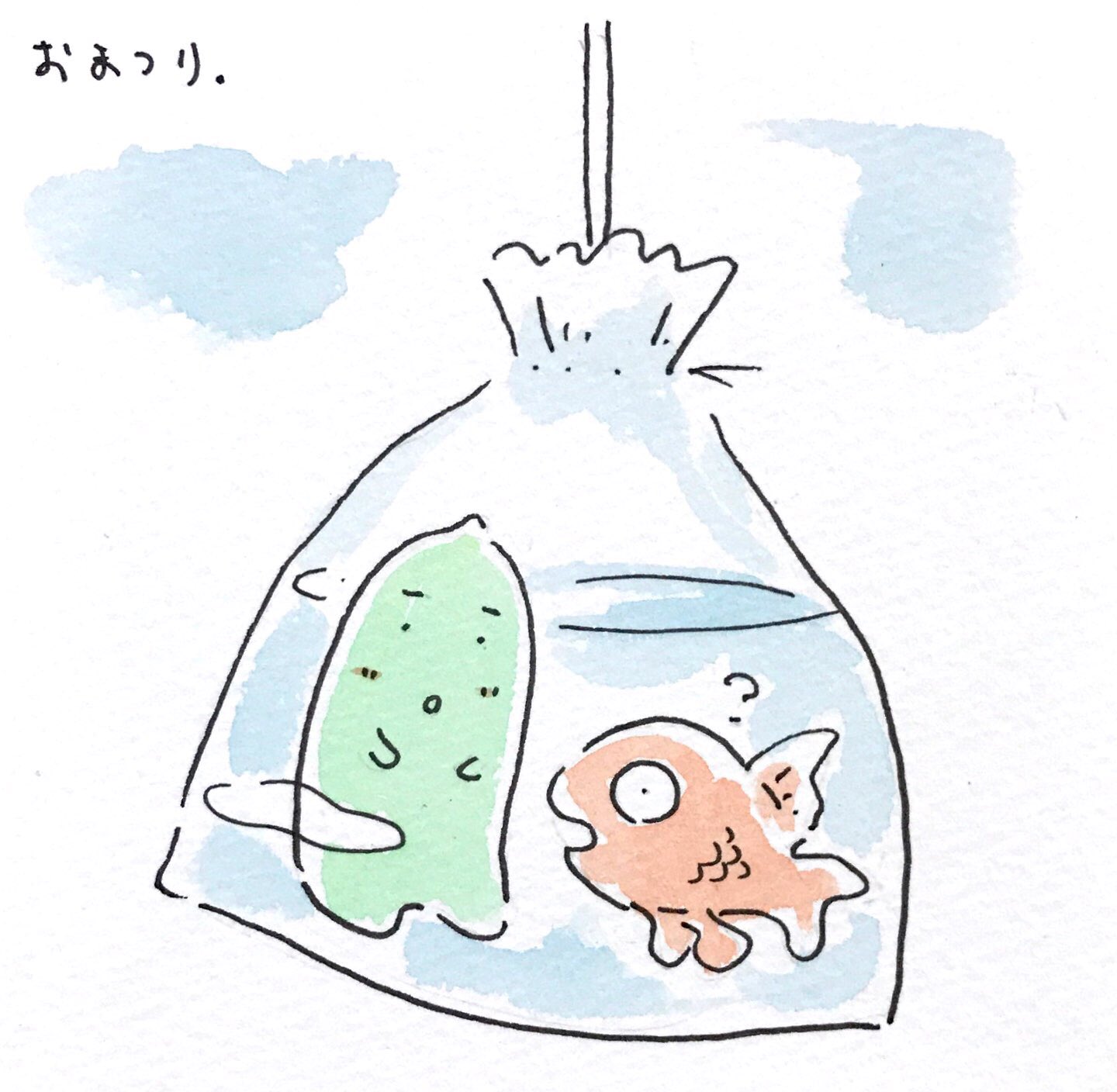 カッパ創作基地 各地 大変な状況ですね 災害に遭われた方が 一日でも早く平穏な日々を取り戻せることを心よりお祈りしております おまつり カッパのケロくんときゅうりくん カッパ かっぱ 河童 妖怪 ゆるいイラスト かわいいイラスト