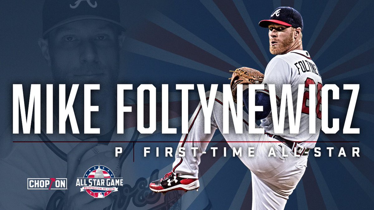 Congratulations to @Folty25 for being selected for his FIRST @AllStarGame! #ChopOn