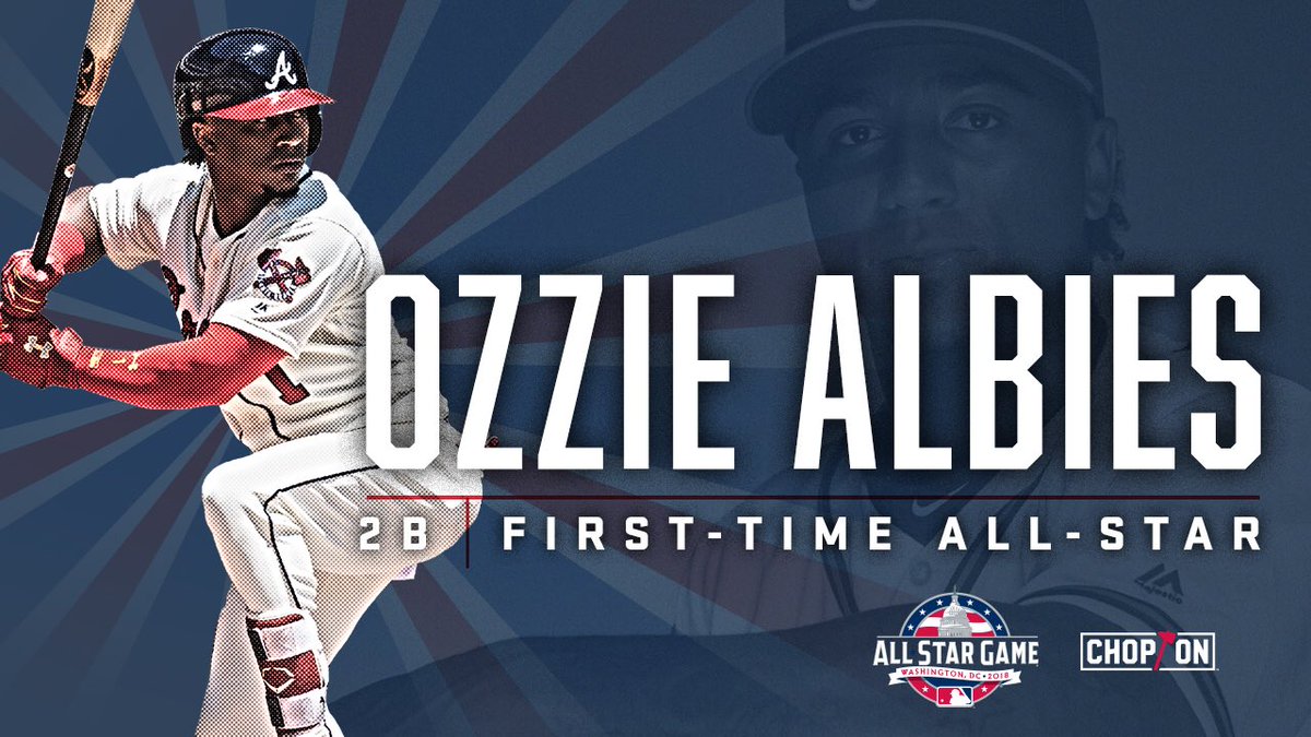 Congratulations to @ozzie for being selected for his FIRST @AllStarGame! #ChopOn
