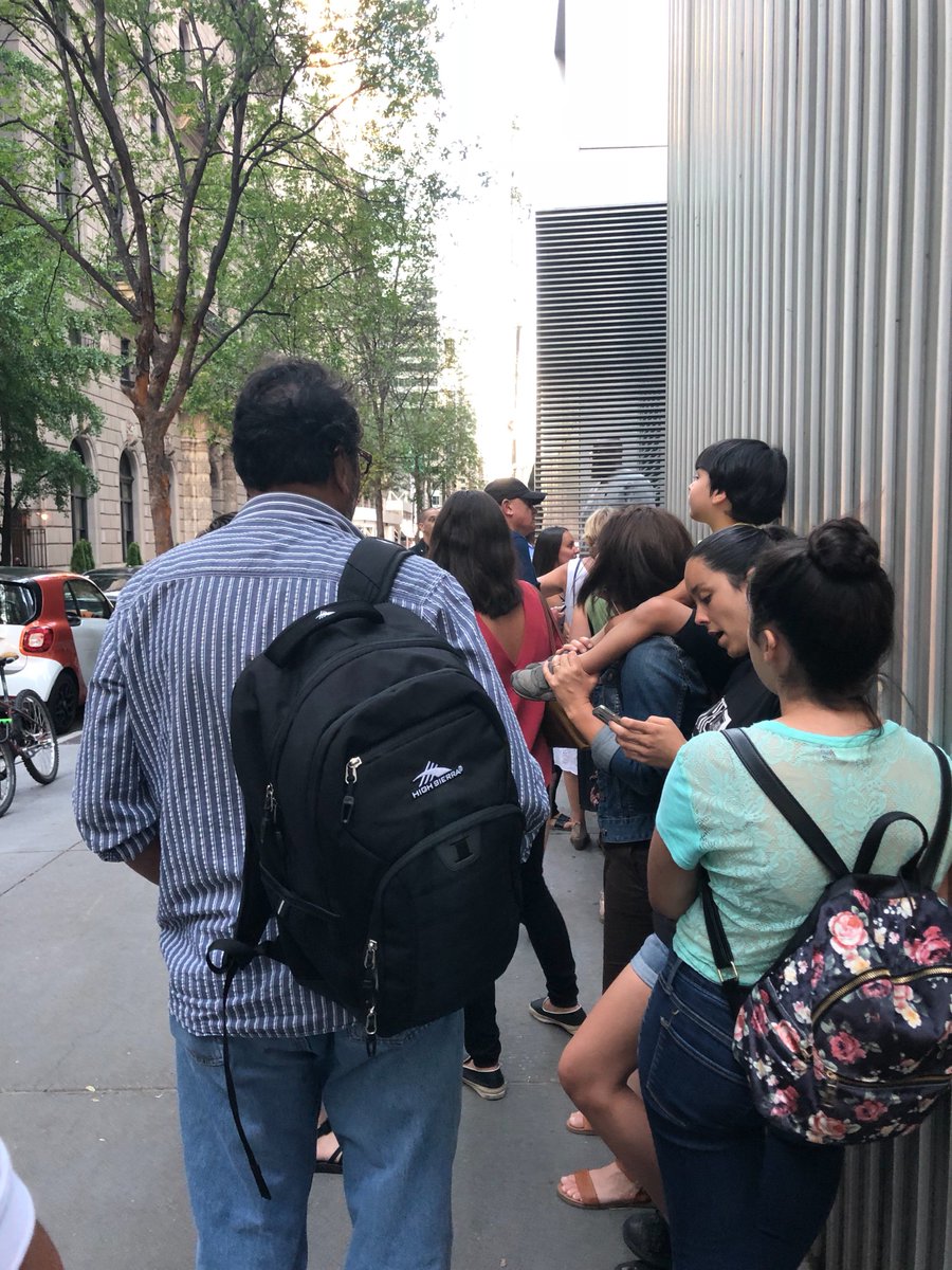 Sam P (@shmuelprice) on Twitter photo At capacity! Waiting in line to see <a href="/james_primosch/">James Primosch</a> “A Sibyl” with <a href="/JuilliardSchool/">The Juilliard School</a> new music ensemble at <a href="/MuseumModernArt/">MoMA The Museum of Modern Art</a>
#newmusic #nyc At capacity! Waiting in line to see <a href="/james_primosch/">James Primosch</a> “A Sibyl” with <a href="/JuilliardSchool/">The Juilliard School</a> new music ensemble at <a href="/MuseumModernArt/">MoMA The Museum of Modern Art</a>
#newmusic #nyc