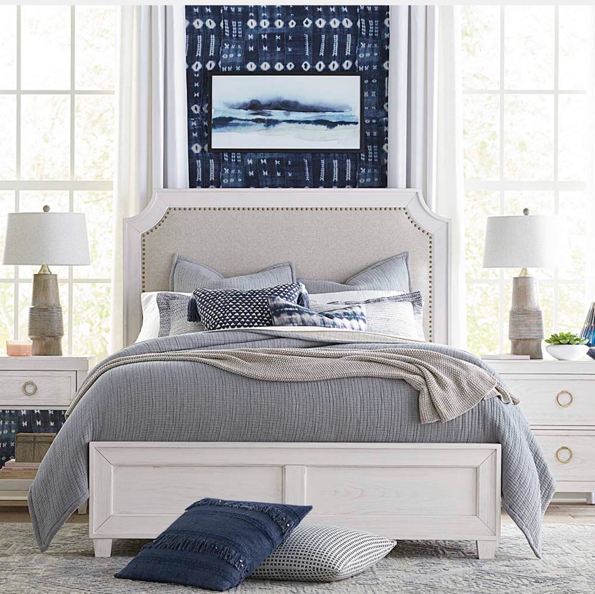 TulsaBassett's tweet photo. Our Ventura group in shell white (also available in Slate and Brandy finishes) could add a neo-traditional charm to your bedroom...#BassettFurniture https://t.co/O5ceZTWgQx