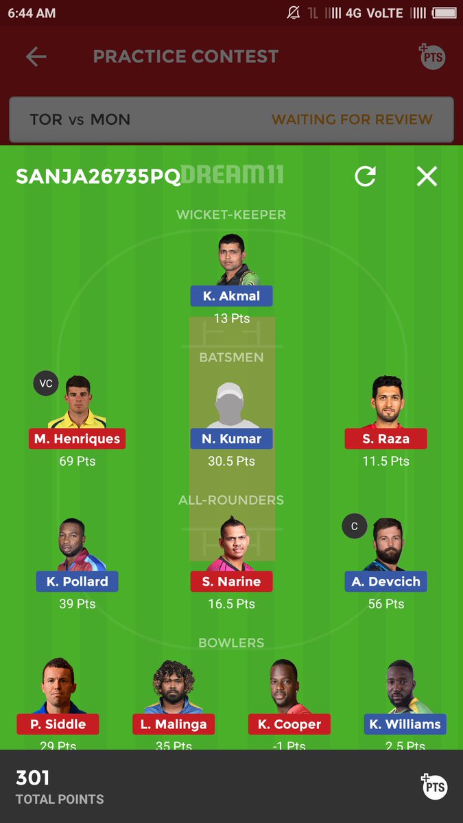 skill_fantasy's tweet photo. #GT20Canada #TORvsMON
Result...
@FantasyCriket17 @cricketfanatic6 https://t.co/kYGhr89nD7