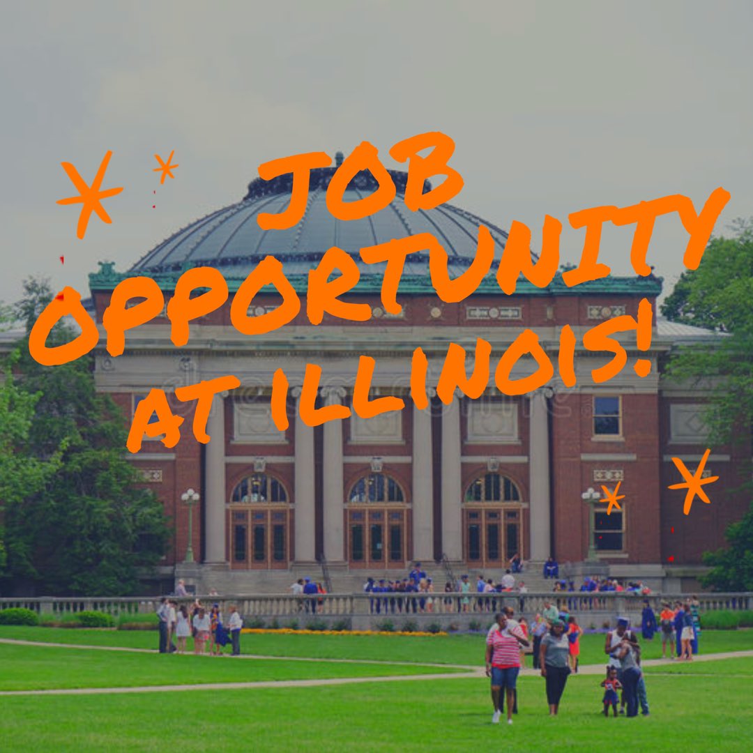 Check out these current positions open at the University of Illinois at Urbana-Champaign by visiting jobs.illinois.edu:

1. ASSISTANT DIRECTOR, Leadership® Center

2. ASSOCIATE DIRECTOR FOR TRIO PROGRAMS, OMSA
 
3. SENIOR ASSOCIATE DIRECTOR FOR STUDENT SUCCESS, OMSA