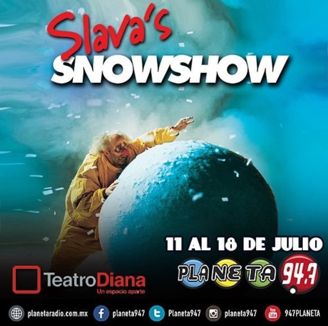Planeta_GDL's tweet photo. ¿Quién quiere asistir a un show único en el planeta? @SlavasSnowshow ¡A continuación es momento de lograr el #RetoPlaneta! https://t.co/pnLRyl29AW