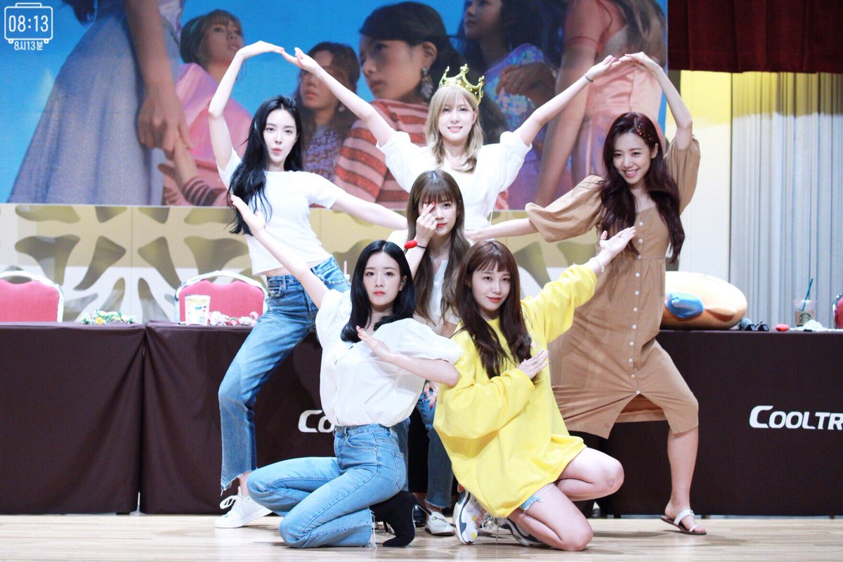apinkberries's tweet photo. ✨ 180708 Apink ONE&amp;SIX Fansign ✨ https://t.co/umBjij6CDM