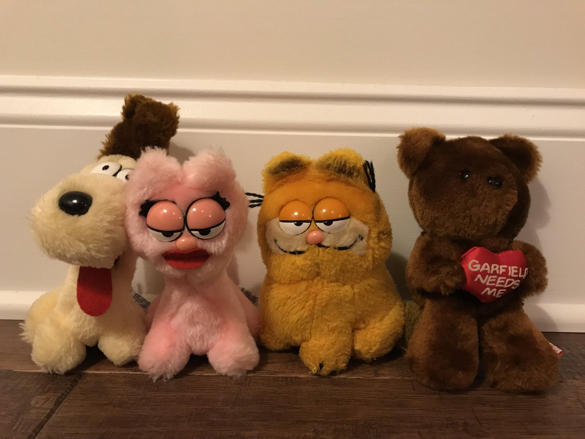 nermal garfield plush