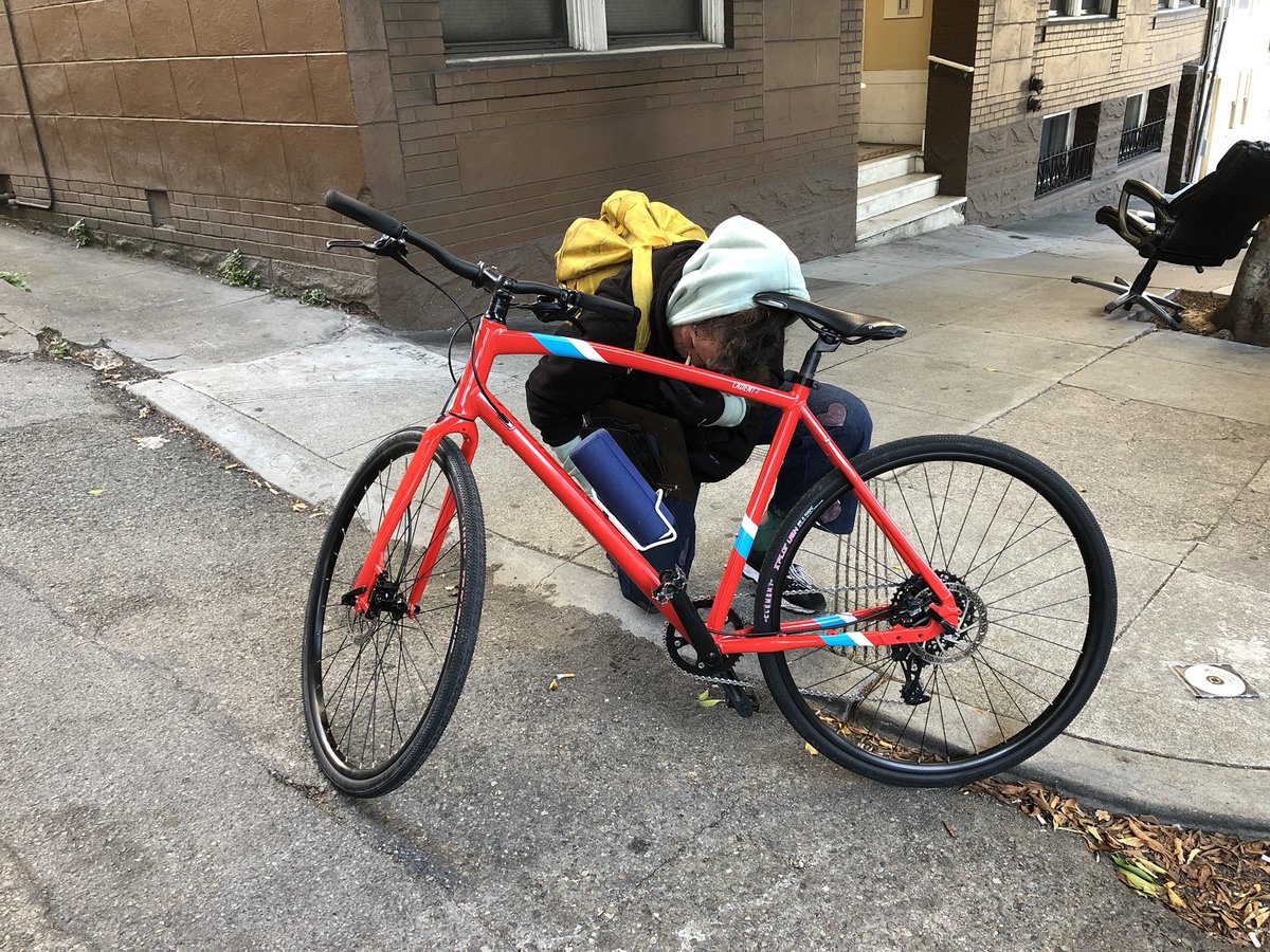 lplatt's tweet photo. @SFPDBikeTheft is this your bike? https://t.co/O3jWwbqdbC