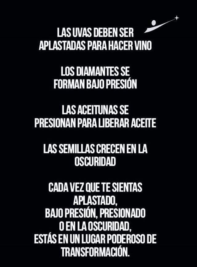 Nada crece de la nada, nada se logra sólo con desearlo, nada cambia si no nos obligamos a cambiar #Creciendo #TiempoDeAprender