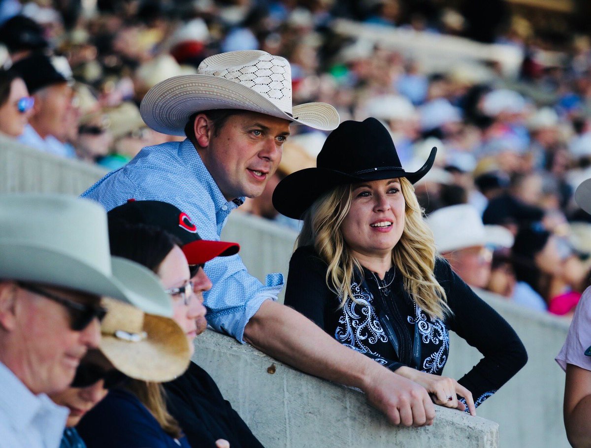 The #CalgaryStampede has always been a mix of celebration of western heritage, rodeo, party, carnival, community, and business. Big thanks to <a href="/AndrewScheer/">Andrew Scheer</a> for taking part in #Stampede2018