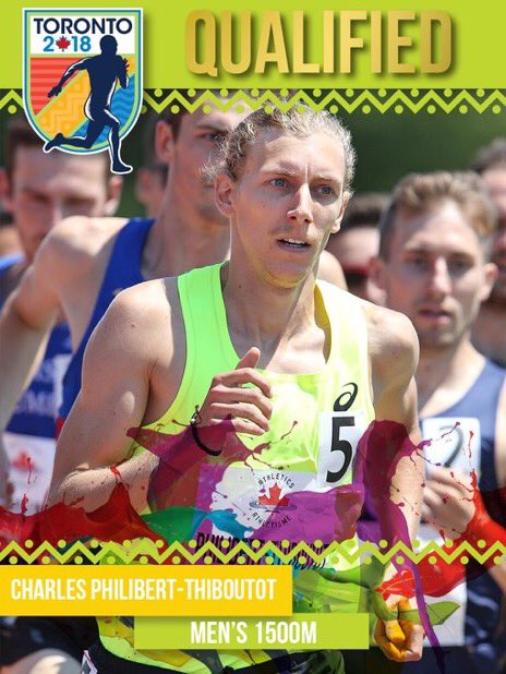 AthleCanada's tweet photo. Dimanche, quatre coureurs ont obtenu leur billet aux Championnats 🇨🇦 #ACTF2018 pour les Championnats de la #NACAC 2018 #TF6ix 

Bravo @Chuck_PT et Gabriela Stafford (1500m) ainsi que @marco_arop et @LindseyButters (800m) https://t.co/0B6SphzuI0