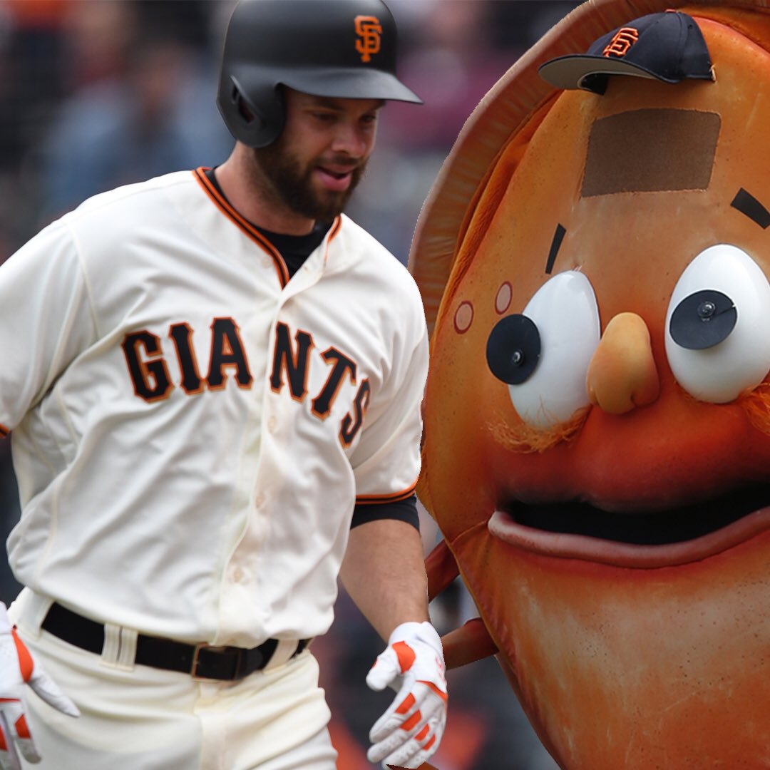 #BeltTheBallot for my very good friend <a href="/bbelt9/">Brandon Belt</a>. 

If anyone sees him, tell him I’m still waiting for my Olive Garden invitation...