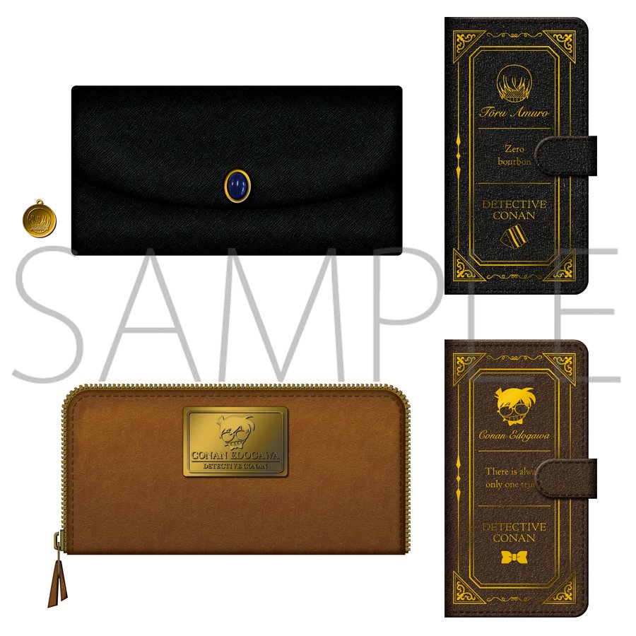 名探偵コナン】 財布 安室透モデル 名探偵コナン 安室透モデル 長財布 名