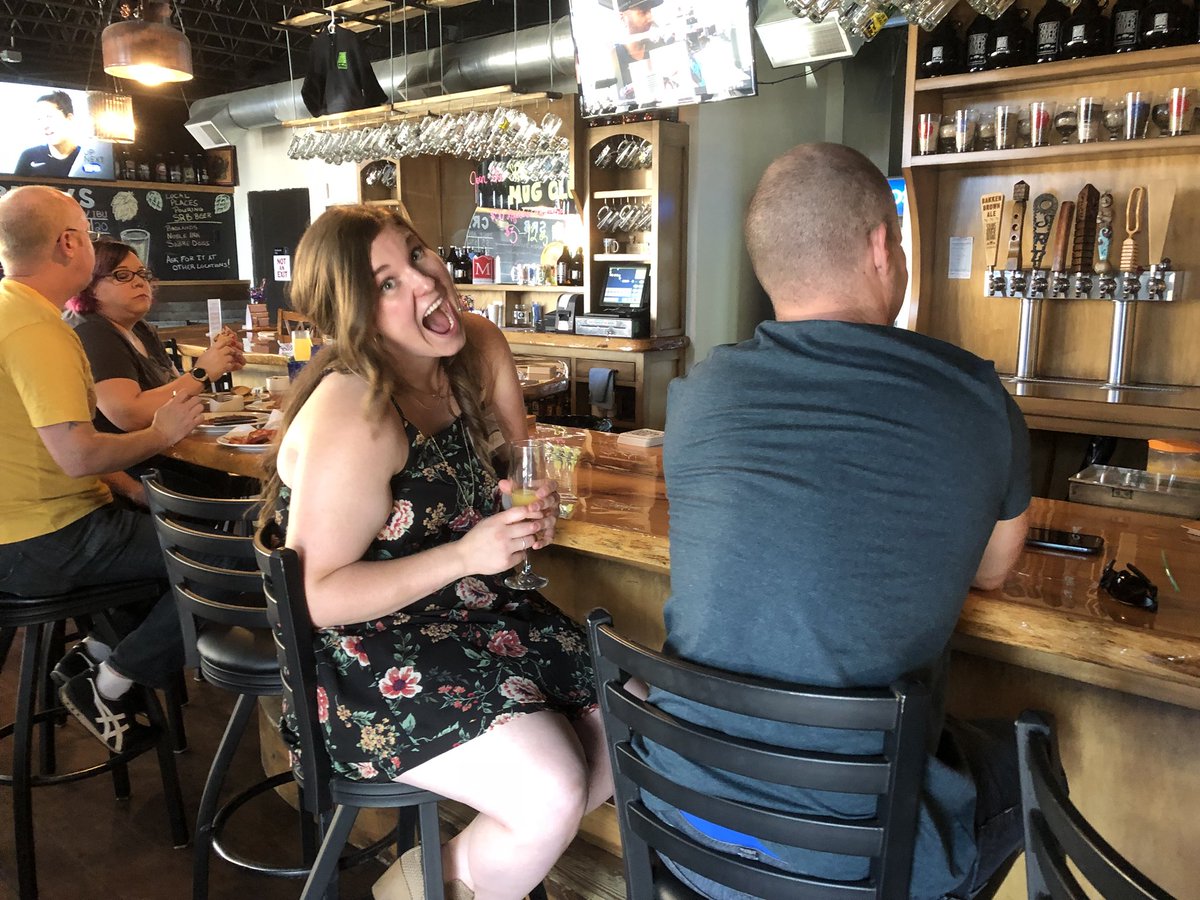 PrideMinotND's tweet photo. Thank you to everyone who came out for our Pre-Pride Brunch this morning at Souris River Brewing! It was an excellent kickoff for the Minot Pride Festival! Our next event, LGBTQA+ Trivia, will be held this Tuesday at The Tap Room, downtown Minot, starting at 7 PM. https://t.co/wfVTvPU0gU