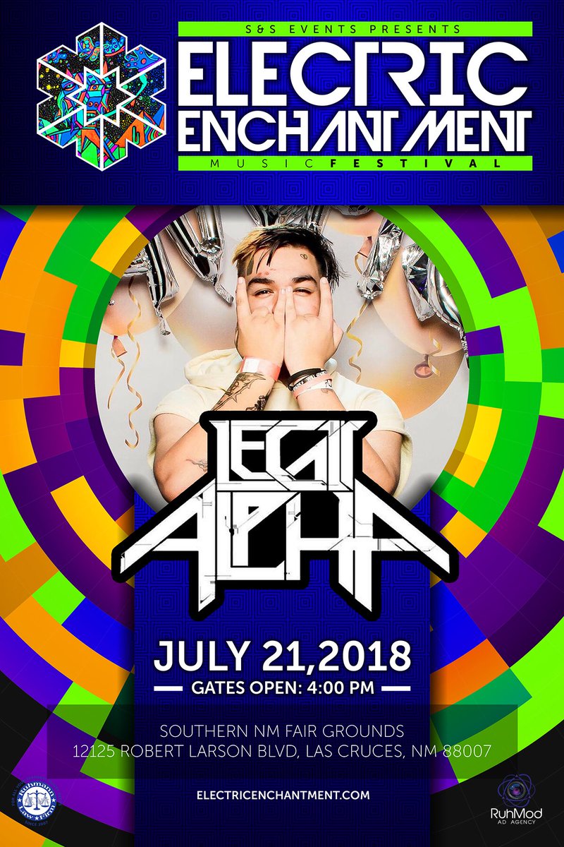 RealLegitAlpha's tweet photo. Hey guys catch me at @ElectricEMF in two weeks. This will be my last local show and I’ll be playing along side @wolfganggartner @wearebrohug @Joel_Fletcher and @ABTheThief https://t.co/wZ29ZiJh0j