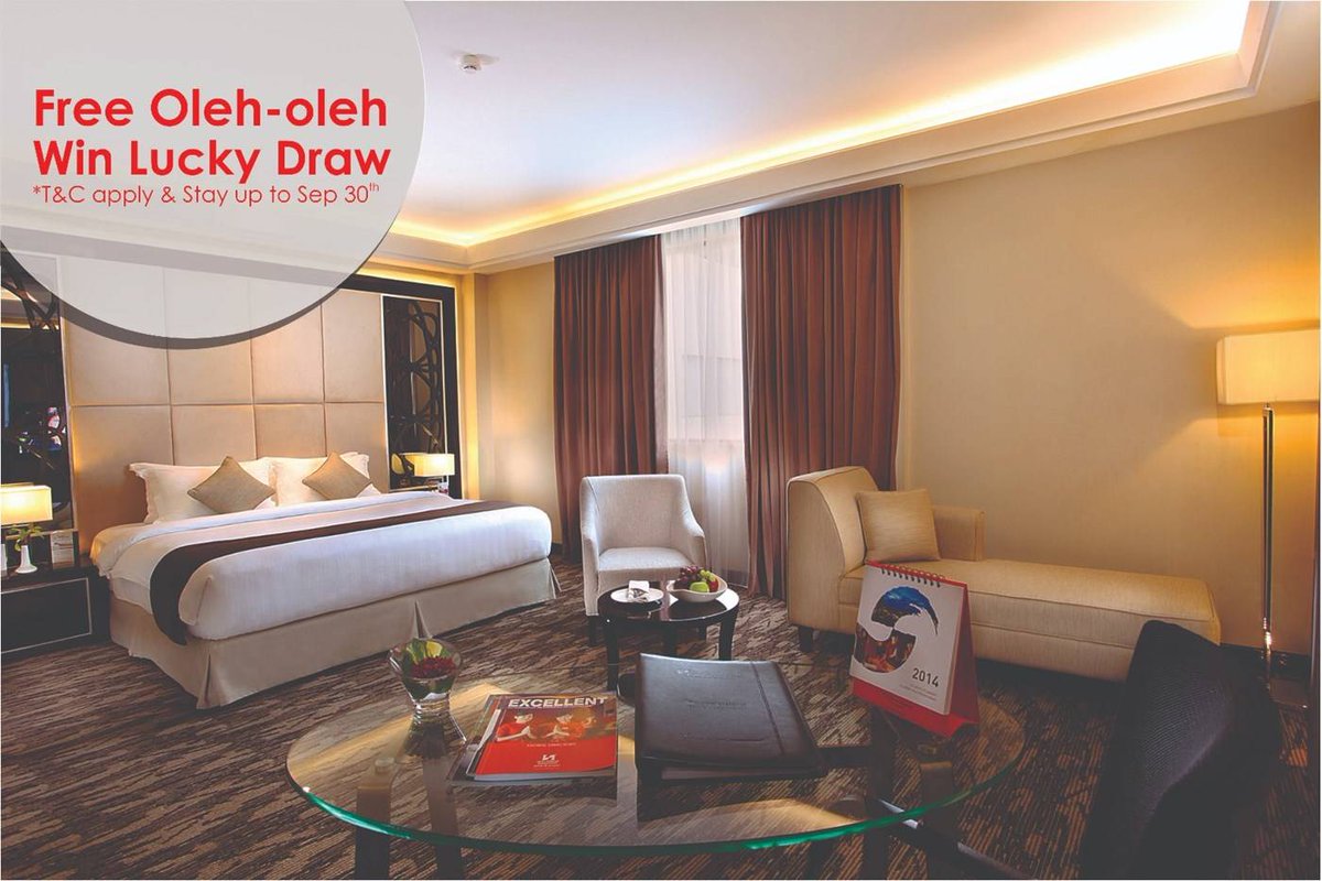 Only in Swiss-Belhotel Harbour Bay Batam !

Get free oleh-oleh from our Swiss-Deli case and win lucky draw during your check-in !

Promo valid for book and stay until 30 Spetember 2018.

Book now :
swiss-belhotel.com/en-gb/swiss-be…

#swissbelhotelharbourbay #batamroompromo #batampromotion