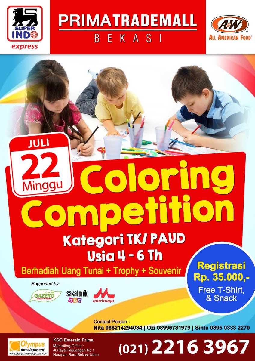 #PRIMATRADEMALL
#PRIMAORCHARDAPARTEMEN
#APARTEMENBEKASI
#TRADEMALLBEKASI
#ACARATRADEMALL
#LOMBALOMBA
#ANAKANAK
#DEWASA