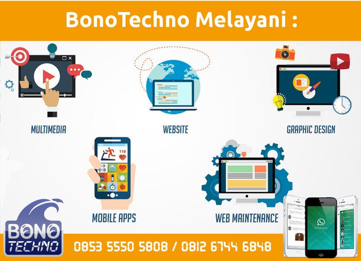 Bono_Techno's tweet photo. bonotechno Portofolio kami :  https://t.co/uTD28O6X56 Rp. 50 Ribu.. Order Pemesanan :  0853 5550 5808 \ 081267446848 (WA &amp; Telp) #jasaweb #jasaseo #jasadesain #jasawebmurah #jasawebsitepekanbaru #jasawebsitepadang #jasawebsitepalembang #jasawebsitejambi #jasawebsitemedan https://t.co/BJVzQaxB5L