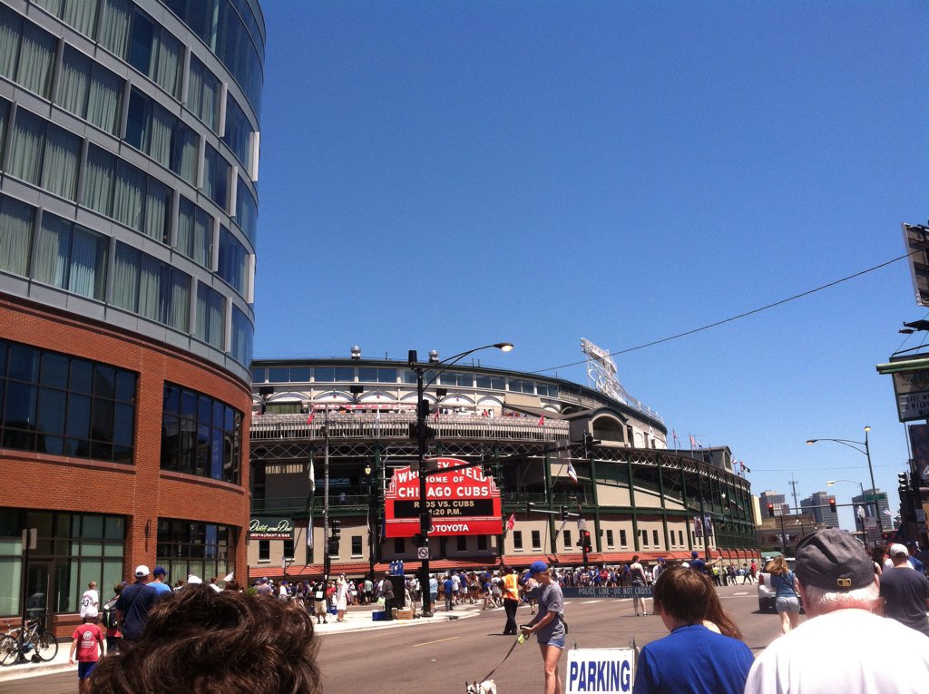 skmcfarlane's tweet photo. #pilgrimage to @Cubs with @J_DePue https://t.co/hiSv3hQw6j