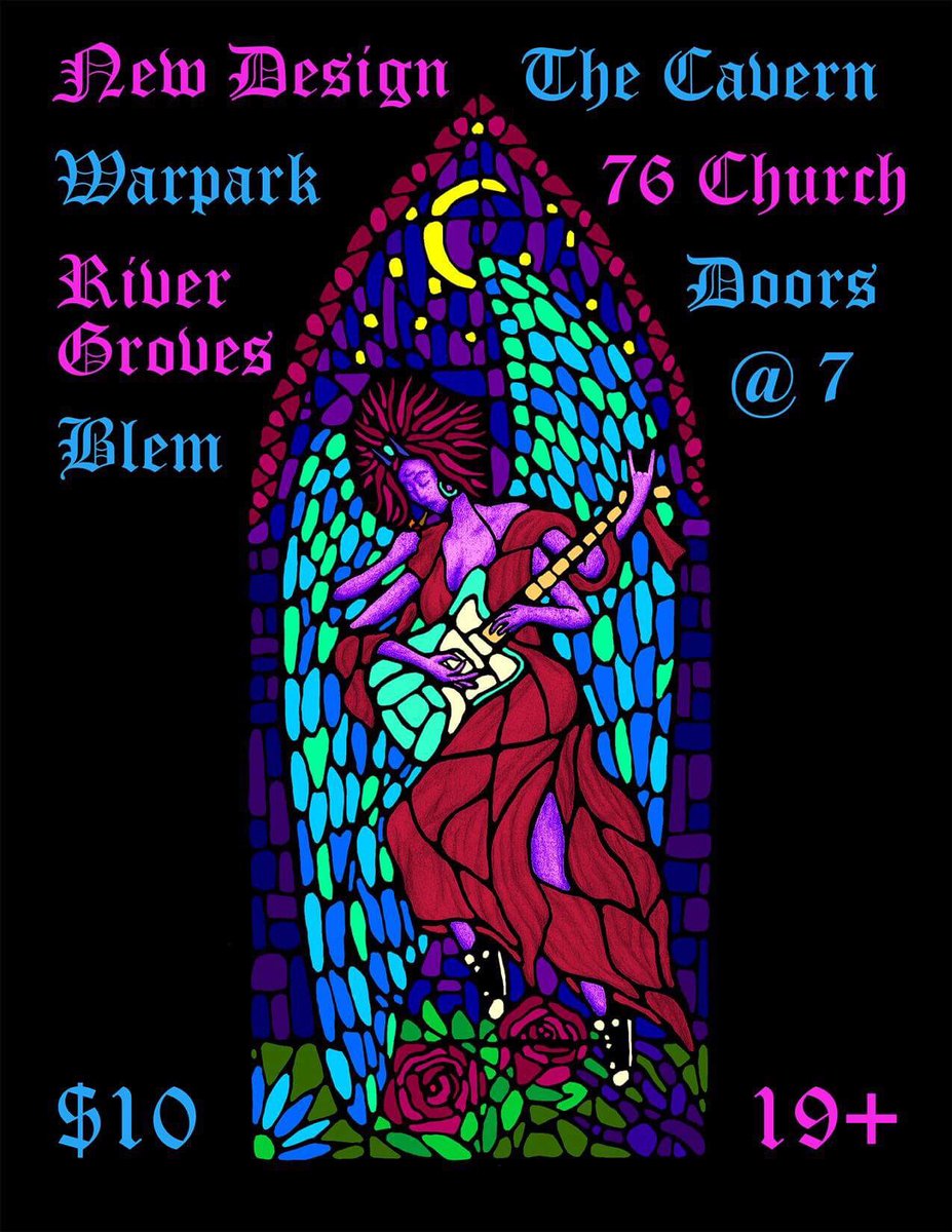 We love <a href="/NewDesignMusic/">New Design</a>. If we listed every time we’ve ever played with them, there would be more dates than shows we’ve played in the past YEAR. Sad. Anyways they are amazing so come see them on Thursday and I guess us too