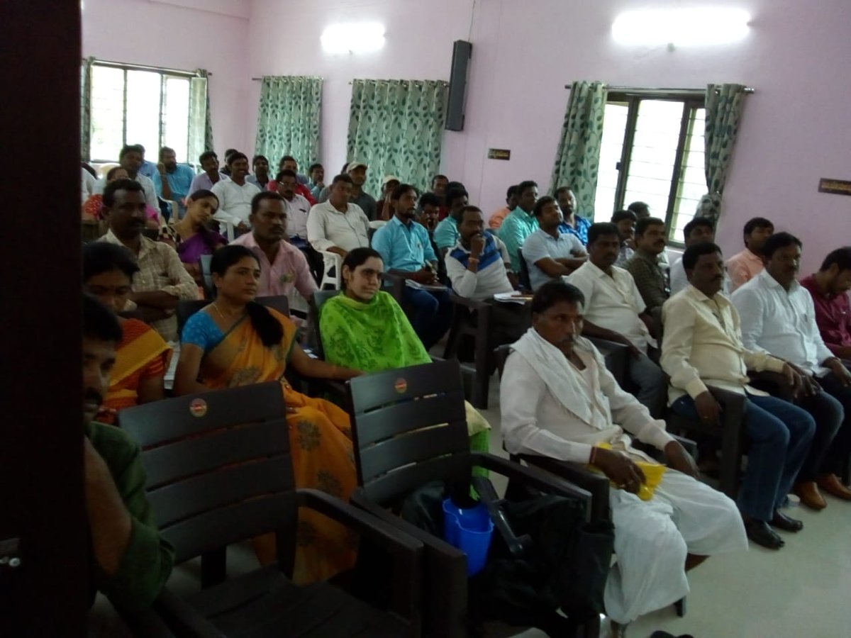 SATO demonstration in Nirmal for IHHL works.<a href="/SwachhNirmal/">Swachh Nirmal</a> <a href="/SwachhAdilabad/">SWACHH ADILABAD</a> <a href="/Collector_MBNR/">Collector Mahabubnagar</a> <a href="/SwachhMbnr/">Swachh Mahabubnagar</a> <a href="/mitra_deepak/">@mitra_deepak</a> <a href="/UmeshJena333/">Umesh Jena</a> <a href="/SBMGBhupalpally/">SwachhBhupalpally</a> <a href="/SMahbubnagar/">swachh mahbubnagar</a> <a href="/Collector_KB/">Collector Kumuram Bheem Asifabad</a> <a href="/swachhasiddipet/">SBM Gramin_Siddipet</a> <a href="/SWACHTELANGANA1/">SWACHH TELANGANA</a>