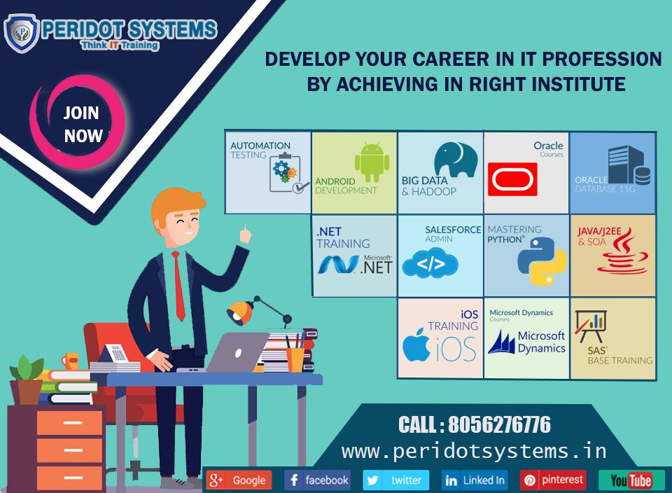 thinkittraining's tweet image. Develop Your Career in IT Profession by achieving in Right #Institute #Training #courses #Jobs @peridotsystem