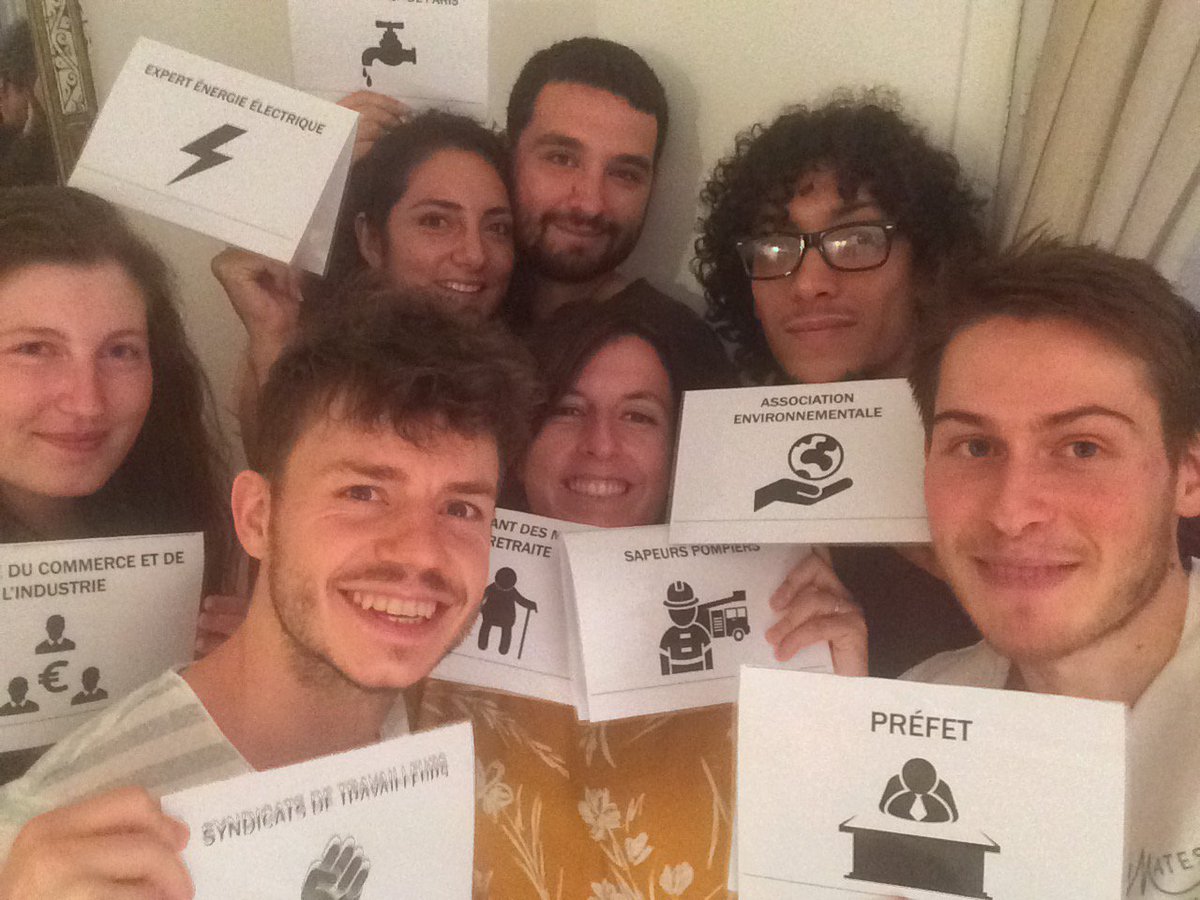 HWiMC's tweet photo. Another successful and productive #heatwaveinmycity simulation organized last week in Paris to celebrate the end of the year and in real ☀️🌡️conditions ! Keep tuned for our next event next September ! @CliMates_intl https://t.co/zEFELkpgRP