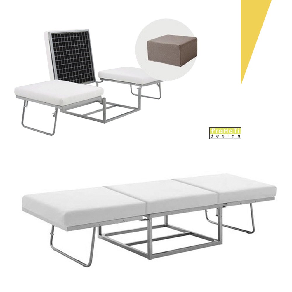 Nieuw op voorraad: deze zeer praktische slaaphocker Basel van Framati. De Basel  is eenvoudig van hocker uit te klappen naar een eenpersoonsbed. Zo bespaart u ruimte en heeft u altijd een extra slaapplek voor uw (onaangekondigde) gast! Bestel 'm online: ow.ly/VdJx30kRmtU