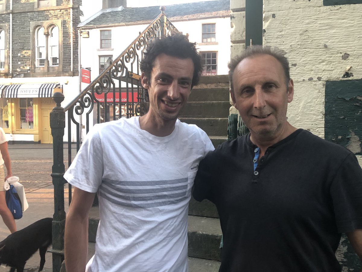 kilianj's tweet photo. Inspiration. So honored and humbled to meet this 2 legends of fell running
Billy Bland and Kenny Stuart
#fellrunning https://t.co/wkP89owP0e