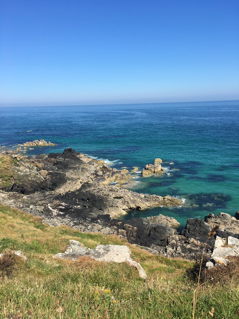 After sleeping on the beach and an early start to the day, I have made it to St Ives! Stationed myself next to the <a href="/Nat_Coastwatch/">National Coastwatch Institution</a> station with great views out to sea! Hopefully I might see something today! <a href="/swcoastpath/">South West Coast Path Association</a> #CoastingIt