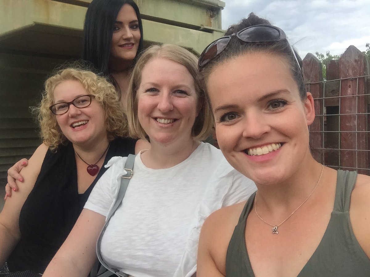 Ema817's tweet photo. We all had a fantastic night seeing @SarahMillican75 in Newcastle yesterday 
Absolutely HILARIOUS 🤣 
Thank you Sarah! 💕 https://t.co/LxXTcDDvS3