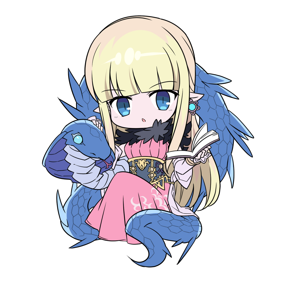 公式 フィンガーナイツクロス 予告 Twitterキャンペーン 皆様お待ちかねのtwitterでプレゼントが貰える企画の第三弾が間もなく開催いたします 今回はプレゼント対象であるアクリルスタンドの エキドナ のイラストを初公開 他にも豪華声優のサイン