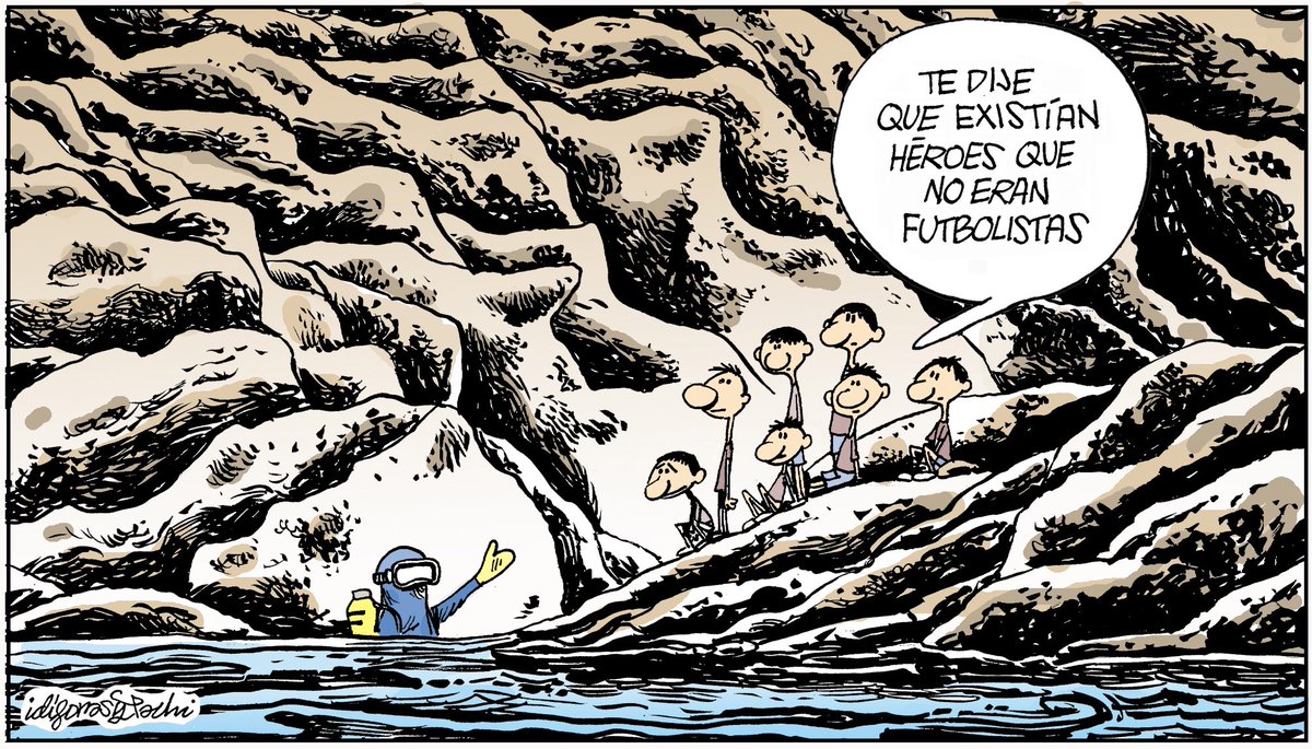 Pachi_Idigoras's tweet photo. Rescate de los niños de la cueva de Tailandia.
En ⁦@elmundoes⁩ 
Con ⁦@angel_idigoras⁩ https://t.co/8ANRER4Bx8