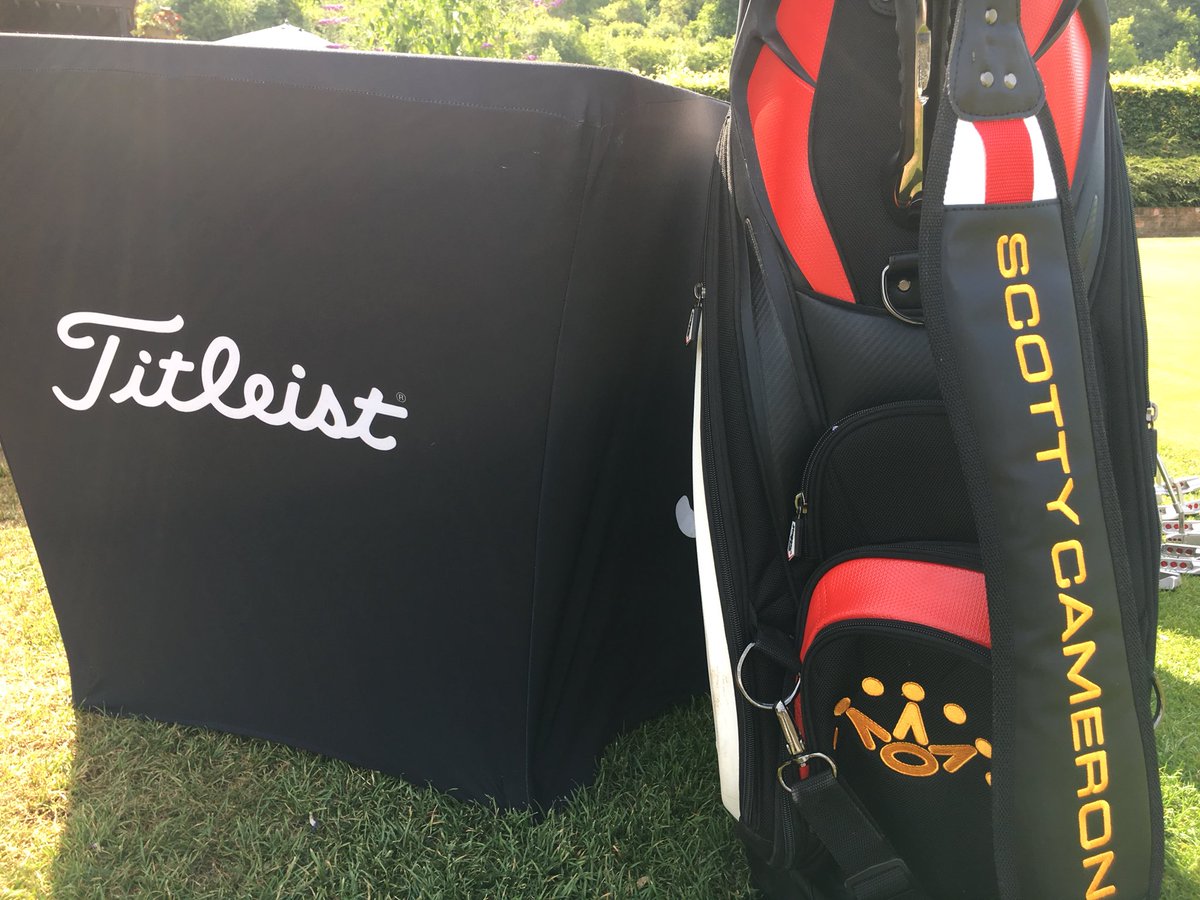 TimBaker_Golf's tweet photo. All set for @TitleistEurope @ScottyCameron Education event at Goring and Streatley GC. Still spaces available #ScottyCameron #Futura #Select #ToeFlow #TeamTitleist https://t.co/MZleJMvjZI