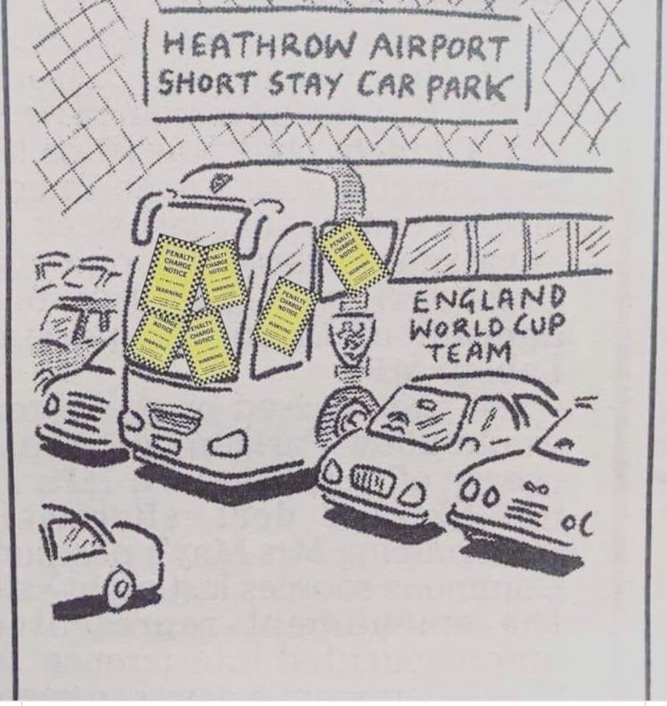 MarkAntonyTime's tweet photo. #Heathrow #ShortStayCarPark might of been the Wrong option   #FootballsComingHome #WorldCup18 #Rusia2018 #England https://t.co/kalGkybkrF