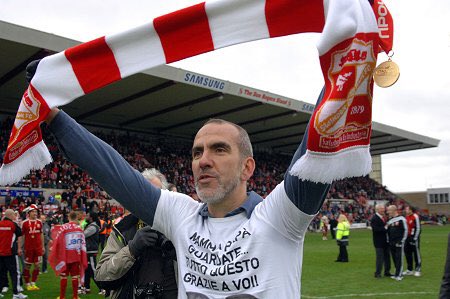 Happy 50th Birthday to ex manager Paolo Di Canio 