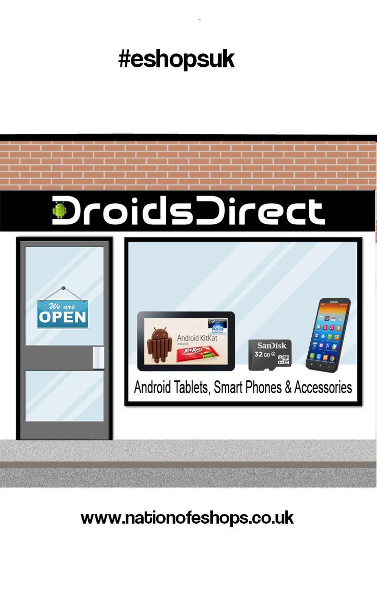 Shop online in 2018  visit Droids Direct for #Androids #Tablets #SmartPhone #Accessories <a href="/CuttingEdgeTrad/">Cutting Edge Trading</a>  A valued member on <a href="/nationofeshops/">nationofeshopkeepers</a> New High Street #eshopsUK nationofeshops.co.uk/onlinehighst/g…  #GiftIdeas