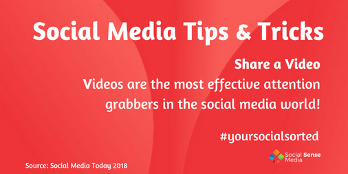 SocialSenseMkt's tweet photo. Video content is king!ย ๐คด๐ผ๐บ #yoursocialsorted https://t.co/1riW54gQXq