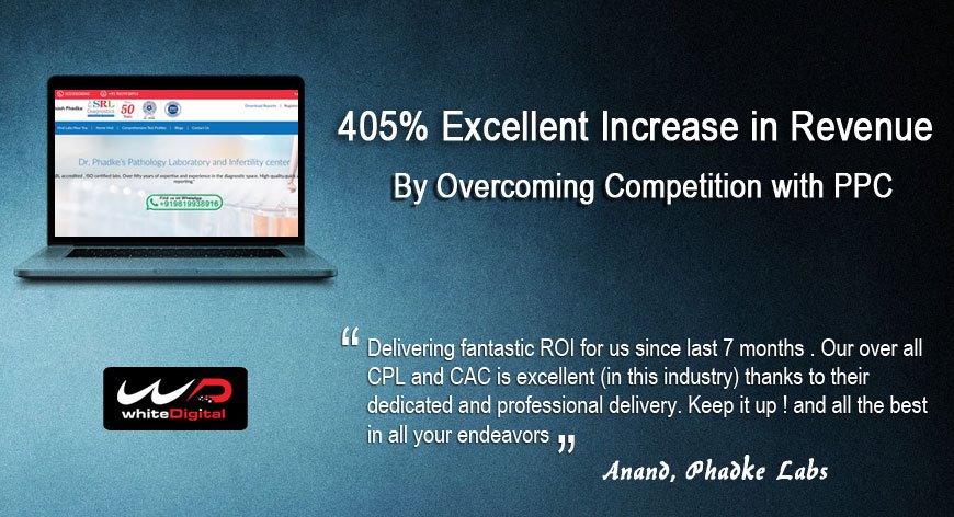 whiteDigitalIn's tweet photo. PPC Campaign proved 405% Enormous strike through in revenue by knocking down heavy Competition!! Know more.. 👉 https://t.co/5Yab03gLbc https://t.co/ybVIkD0qZc