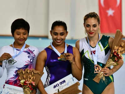 Kamaljeet Sehrawat (@kjsehrawat) on Twitter photo Congratulations to <a href="/DipaKarmakar/">Dipa Karmakar</a> on winning Gold medal for India in the vault event of FIG Artistic Gymnastics World Challenge Cup at Mersin, Turkey. #LeaderOFTheHouse #SDMC Congratulations to <a href="/DipaKarmakar/">Dipa Karmakar</a> on winning Gold medal for India in the vault event of FIG Artistic Gymnastics World Challenge Cup at Mersin, Turkey. #LeaderOFTheHouse #SDMC