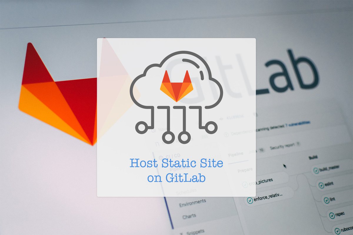 Host your Static Site on GitLab Pages 🎉
time2hack.com/2018/07/host-y…
.
.
.
#javascript #html #html5 #web #programming #code #development #frontend #css #css3 #optimization #siteperformance  #gitlab