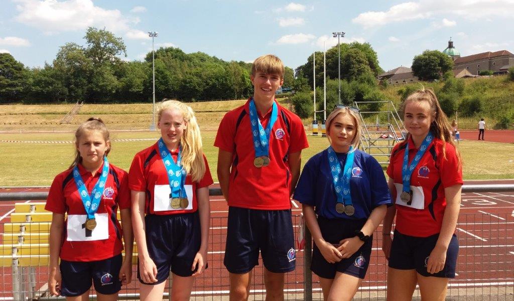 BrookfieldSchPE's tweet photo. A huge well done to all students who participated at Borough Sports last Friday, it was a great day and beautiful weather ☀️plus BCS students have brought back lots of shiny medals! #ProudPEdepartment https://t.co/V6U0NdpwKP