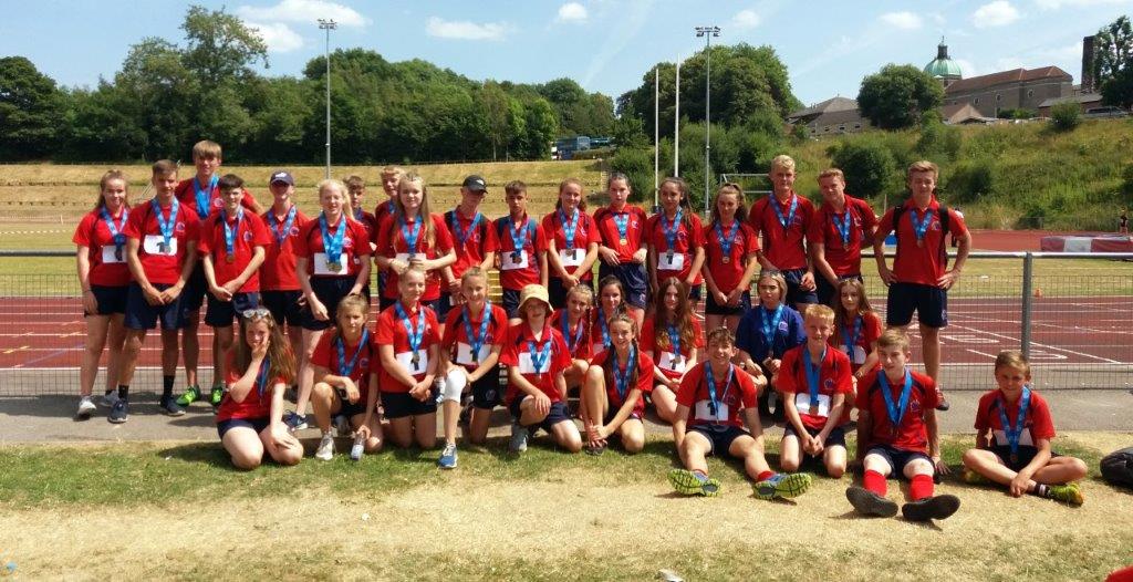 BrookfieldSchPE's tweet photo. A huge well done to all students who participated at Borough Sports last Friday, it was a great day and beautiful weather ☀️plus BCS students have brought back lots of shiny medals! #ProudPEdepartment https://t.co/V6U0NdpwKP
