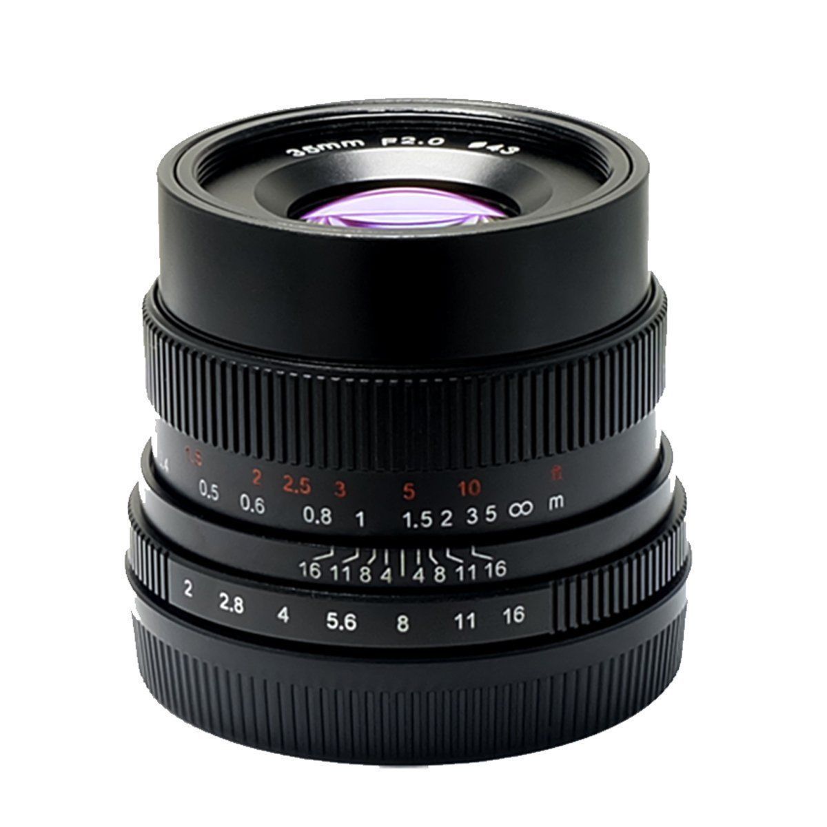 Details about 7artisans 35MM F2.0 Mirrorless Camera Manual Fixed LENS For  Sony E Mount Black