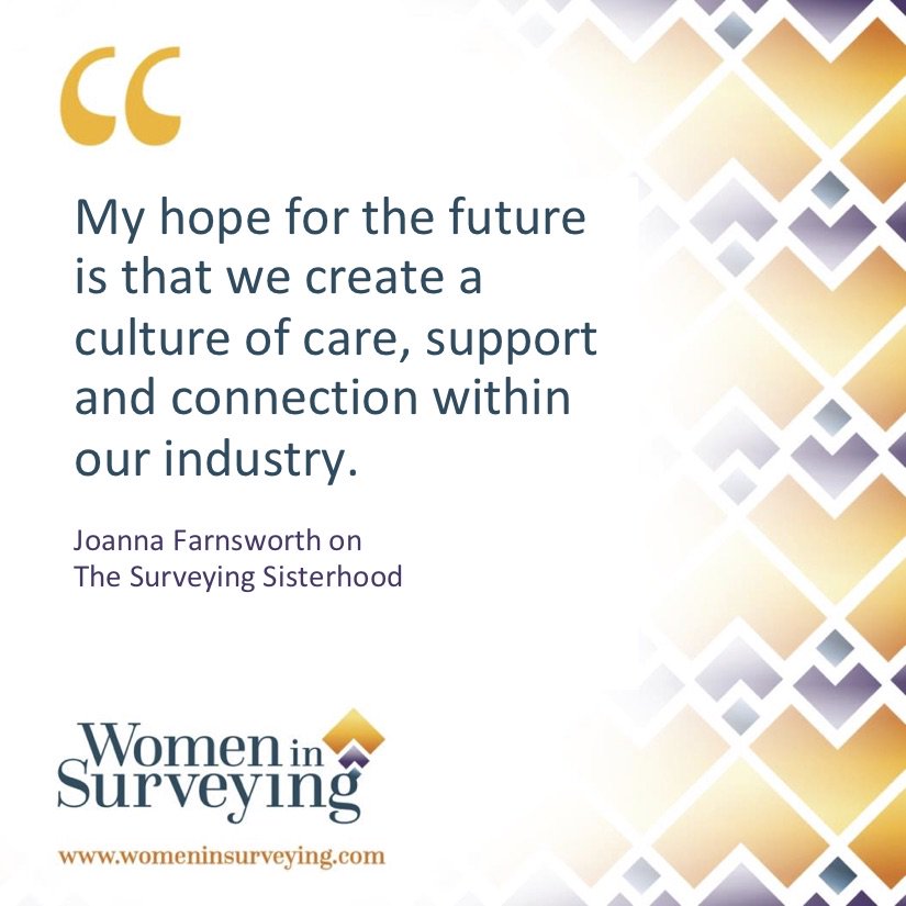 Day 1 The Tale of the Sisterhood <a href="/mrsfqs/">Joanna Farnsworth</a>   #surveyingsisterhood #sisterhoodsummit #womeninsurveying Join the conversation at womeninsurveying.com