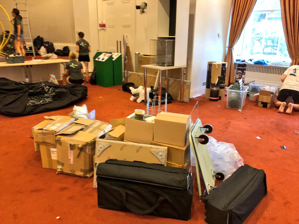 LancasterQTC's tweet photo. And weโre done - thanks to everyone who came last week to the #summerscience exhibition, we had a great time! The world of #randomrevolution is moving fast - watch this space! https://t.co/X4q3UcQp6a @quantumbase https://t.co/N1mZ78rWvI