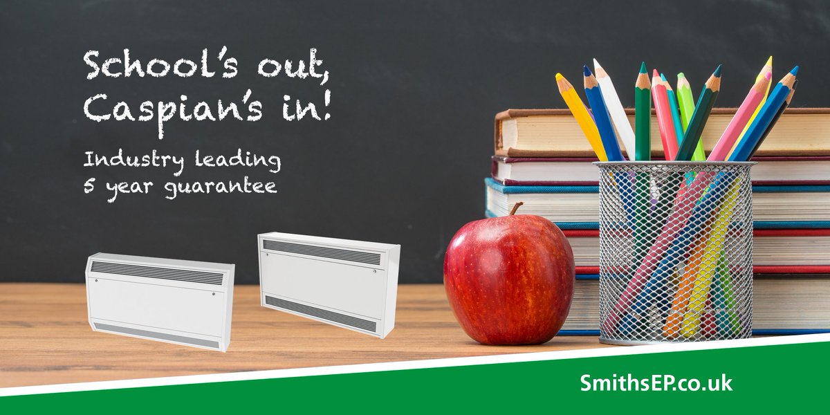 SmithsEP_UK's tweet photo. #Caspian Fan Convectors are the perfect choice for #SchoolHeating. Suitable for all applications in school buildings. #5yearwarranty as standard & manufactured in the UK. #ThinkSmiths #SchoolsOut #classroom #UKManufacturing https://t.co/jngydaDyWW 01245 324900 https://t.co/2ALDCzshQT